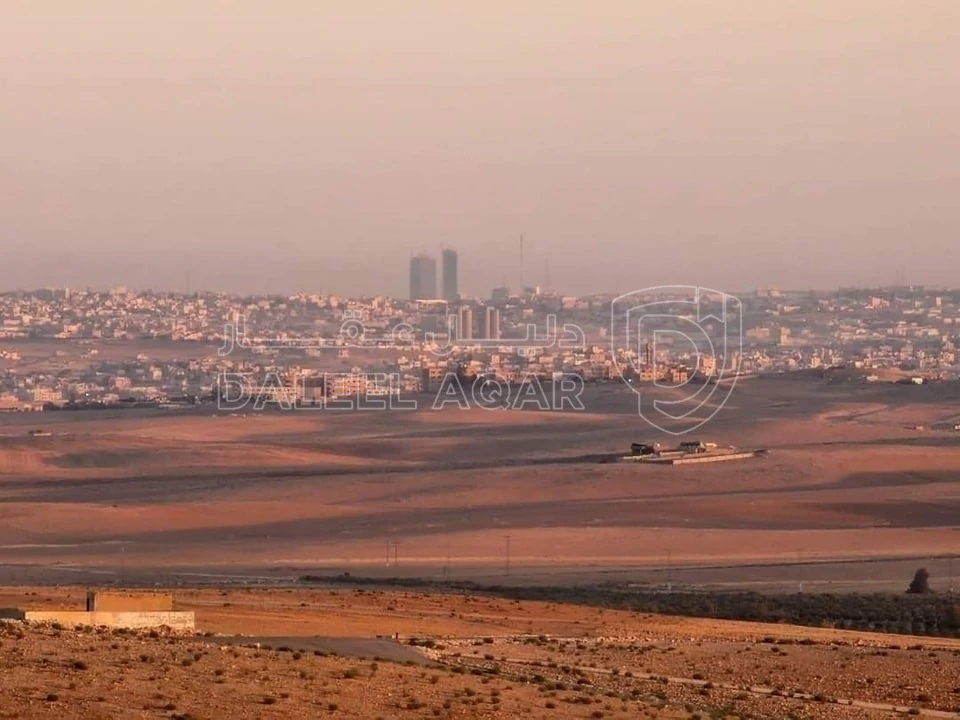 أرض في خلف الشحن الجوي طريق المعهد المروري الكتيفه  - 15,000 دأ - صورة 1
